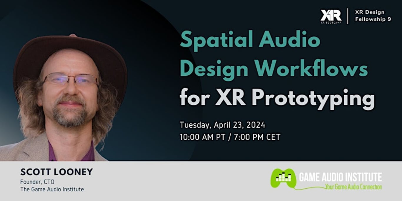 XR DF Module 09 - Assignment: Spatial Audio Design Workflows for XR ...